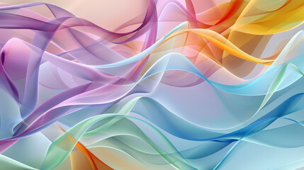 wavy abstract glass pattern background