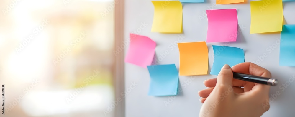 Fototapete creative problem-solving framework - interactive brainstorming and structured ideation for enhanced 