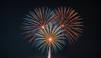 Obraz premium Fireworks Display Art, Celebration, holidays