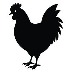 Chicken silhouette