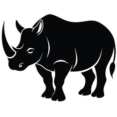 rhino vector illustration