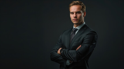 Fototapeta premium The Confident Businessman