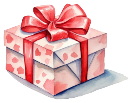 PNG Gift paper box celebration. - Powered by Adobe