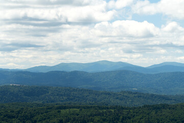 Panorama z Holicy Bieszczady 