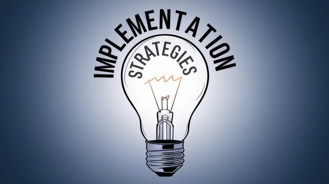 Light Bulb Concept: Implementation Strategies Design