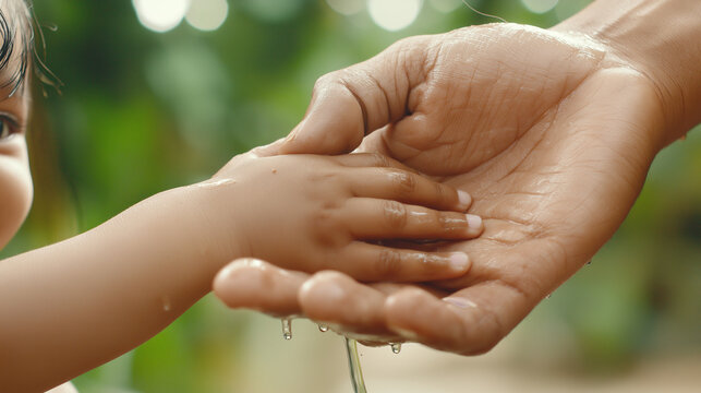 The connection between them shows love, care, and the responsibility of helping the vulnerable in times of crisis