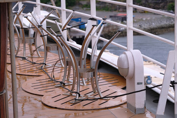 Fotoeindruecke zum Thema Kreuzfahrt auf einem Kreuzfahrtschiff mit lebendigem Bordleben.