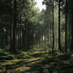 Fototapeta premium path in the forest