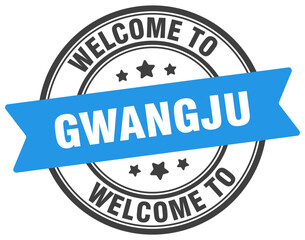 WELCOME TO GWANGJU STAMP
