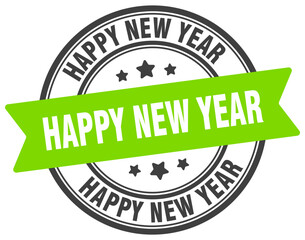 HAPPY NEW YEAR STAMP