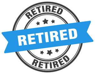 RETIRED STAMP
