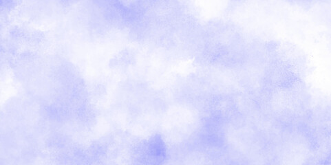 Abstract design with sky blue cloud background smooth light sky blue, pink and purple shades aquarelle background sky color painting design	
