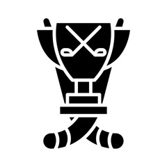 Hockey League glyph icon