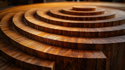 Wooden spiral