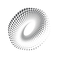 Circle Halftone Vector Art, Icons, and Graphics
