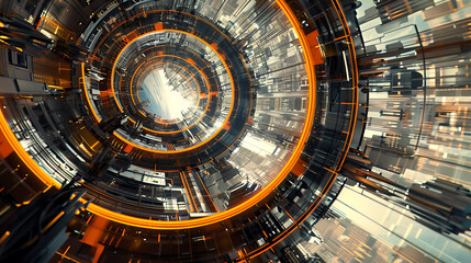 Fototapeta premium future spacecraft