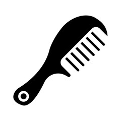 Hair Brush glyph icon