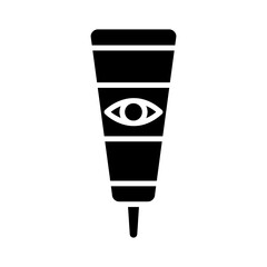 Eye Cream glyph icon
