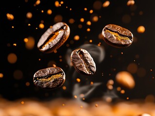 Kopi luwak Indonesia coffee beans passed through a civets digestive tract in Bali