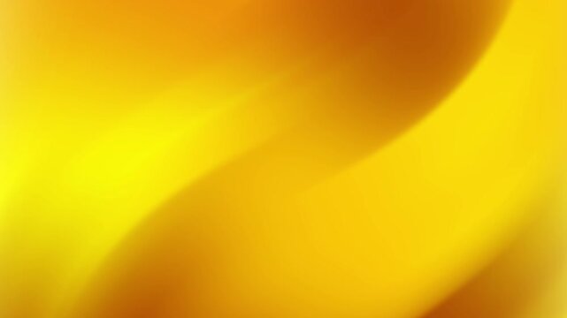 Modern abstract yellow gradient wave pattern loop background animation