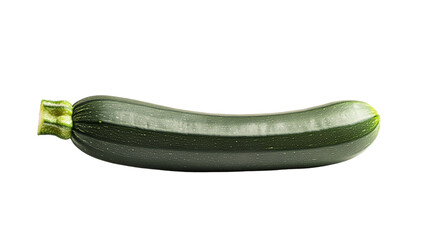 Zucchini isolated on transparent background