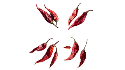 Pepper isolated on transparent background