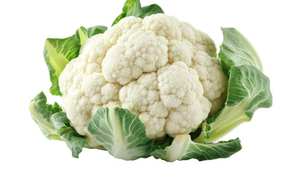 cauliflower isolated on transparent background