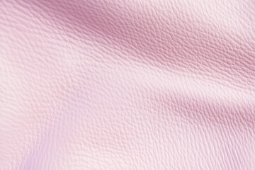Light Pink Grain Leather Texture. Background.