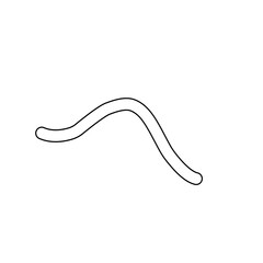 single confetti outline