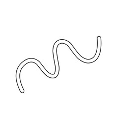 single confetti outline