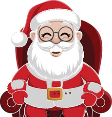 santa claus cartoon