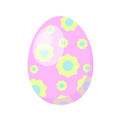 Decorative patterned colorful easter eggs icons vector illustration perfect for holiday easter