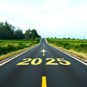 Der Weg ins Jahr 2025: Positivit&auml;t und Erfolg auf dem Weg in die Zukunft