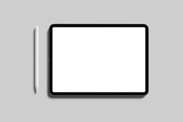Tablet Screen Blank Mockup