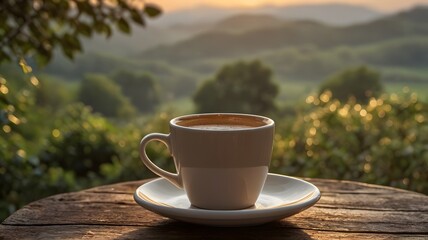 Coffee and Nature: A Refreshing Start to the Day
