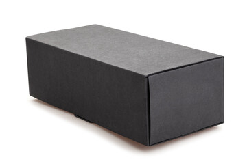 black box path isolated on white