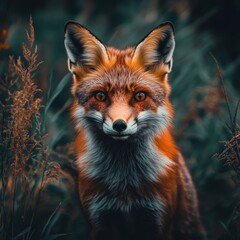 Fototapeta premium Red Fox Portrait.