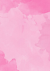 Pink paint watercolor background