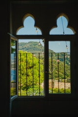 view of the window in the sky