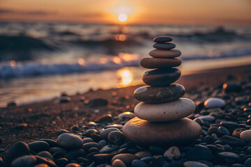stones on the beachstone, balance, zen, pebble, sea, rock, beach, nature, stack, stones, water, spa, harmony, sky, ocean, meditation, sand, rocks, heap, calm, tower, stability, peace, relax, summer