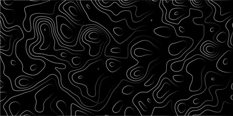 Abstract Gradient line topographic Contour Scheme & Geographic Moutain terrain. Contour map background. Cartographic Weave with seamless striped patterns and wavy gradient lines	
