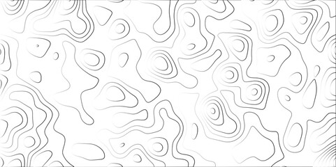 Abstract Gradient line topographic Contour Scheme & Geographic Moutain terrain. Contour map background. Cartographic Weave with seamless striped patterns and wavy gradient lines	