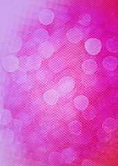 Pink bokeh vertical background for Banner, Poster, ad, celebration, event and various design works