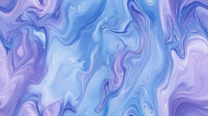 Obraz premium Blue and Purple Marbled Seamless Repeating Pattern Tile Design
