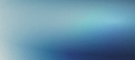 Grainy Gradient with Soft Light and Realistic Paper Texture - High Definition, Blue Color
