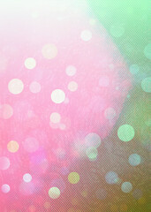 Pink bokeh vertical background for Banner, Poster, ad, celebration, event and various design works