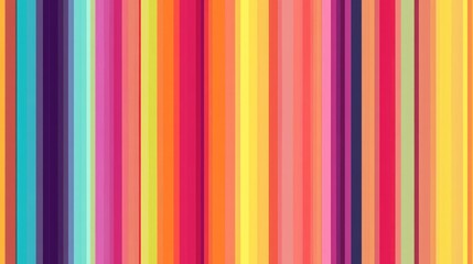 Vibrant seamless striped pattern suitable for backgrounds and design
