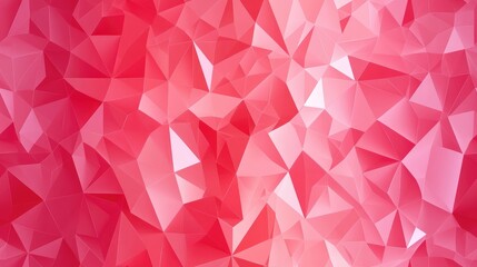 Fototapeta premium Light red polygonal illustration made up of triangles Triangular pattern suitable for business design Geometric background in origami style featuring a gradient