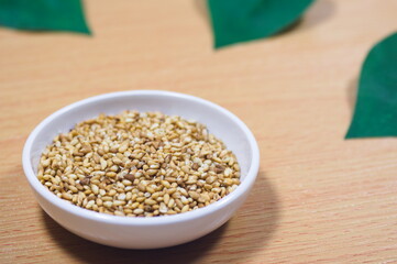 料理のアクセントに！ゴマ（sesame seeds）