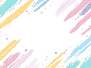 Fototapeta premium Pastel Brushstroke Abstract Background